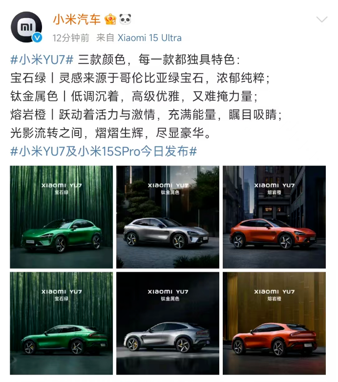 SUV也有了，小米汽车还缺什么？
